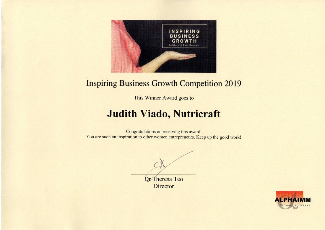 QUAKERS HILL COOKWARE ENTREPRENEUR IN INSPIRATIONAL  BUSINESSWOMEN GRAND FINAL