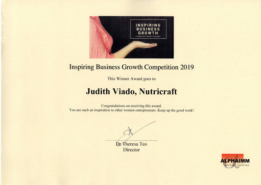 QUAKERS HILL COOKWARE ENTREPRENEUR IN INSPIRATIONAL BUSINESSWOMEN GRAND FINAL