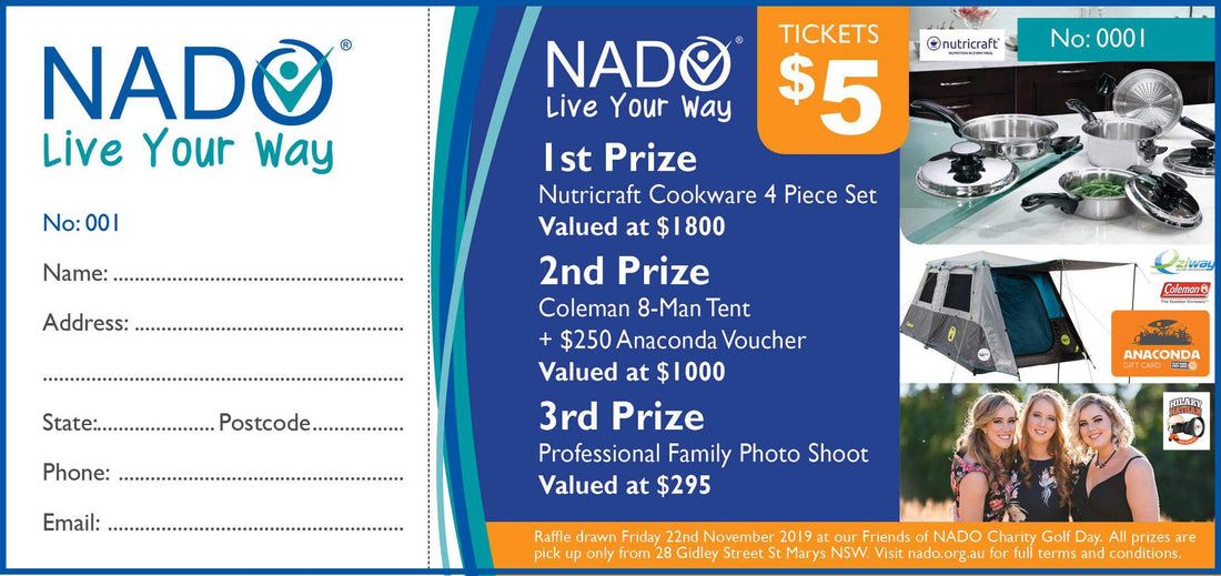 Nutricraft supports NADO Disability Services