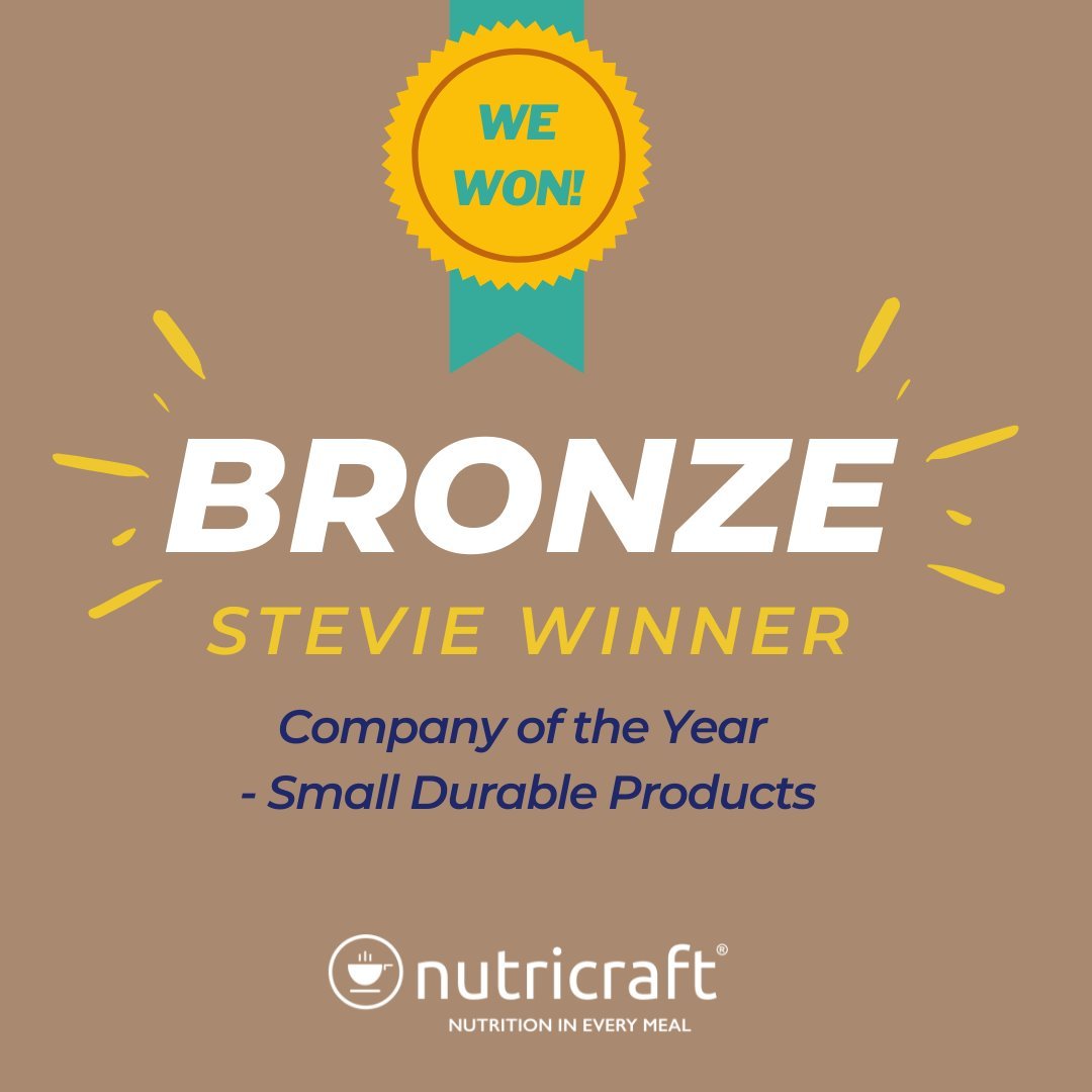 Nutricraft is a Bronze Stevie Winner