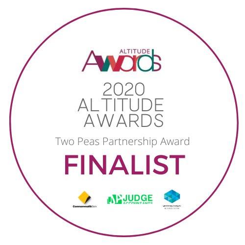TWO PEAS PARTNERSHIP AWARD FINALIST - 2020 ALTITUDE AWARDS