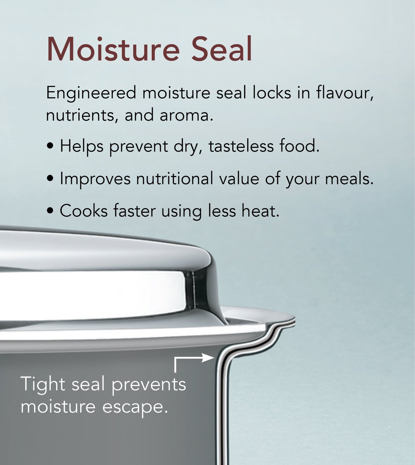 Nutricraft Basic Set, Titanium Stainless Steel (316Ti), Made in the U.S.A. Set Nutricraft Cookware