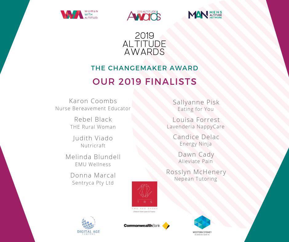2019 Altitude Awards - The Changemaker Award - Our 2019 Finalists