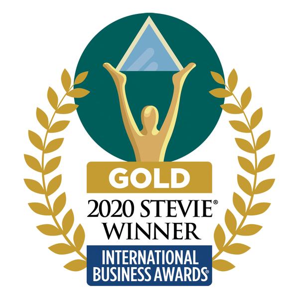 2020 Gold Stevie Award Winner - Startup of the Year- Consumer Products Industries
