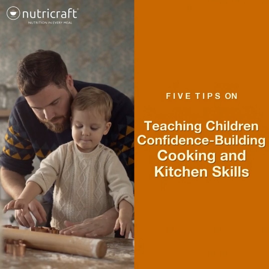 5 tips for teaching children confidence-building cooking and kitchen skills