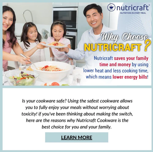 Why should we buy Nutricraft Cookware?