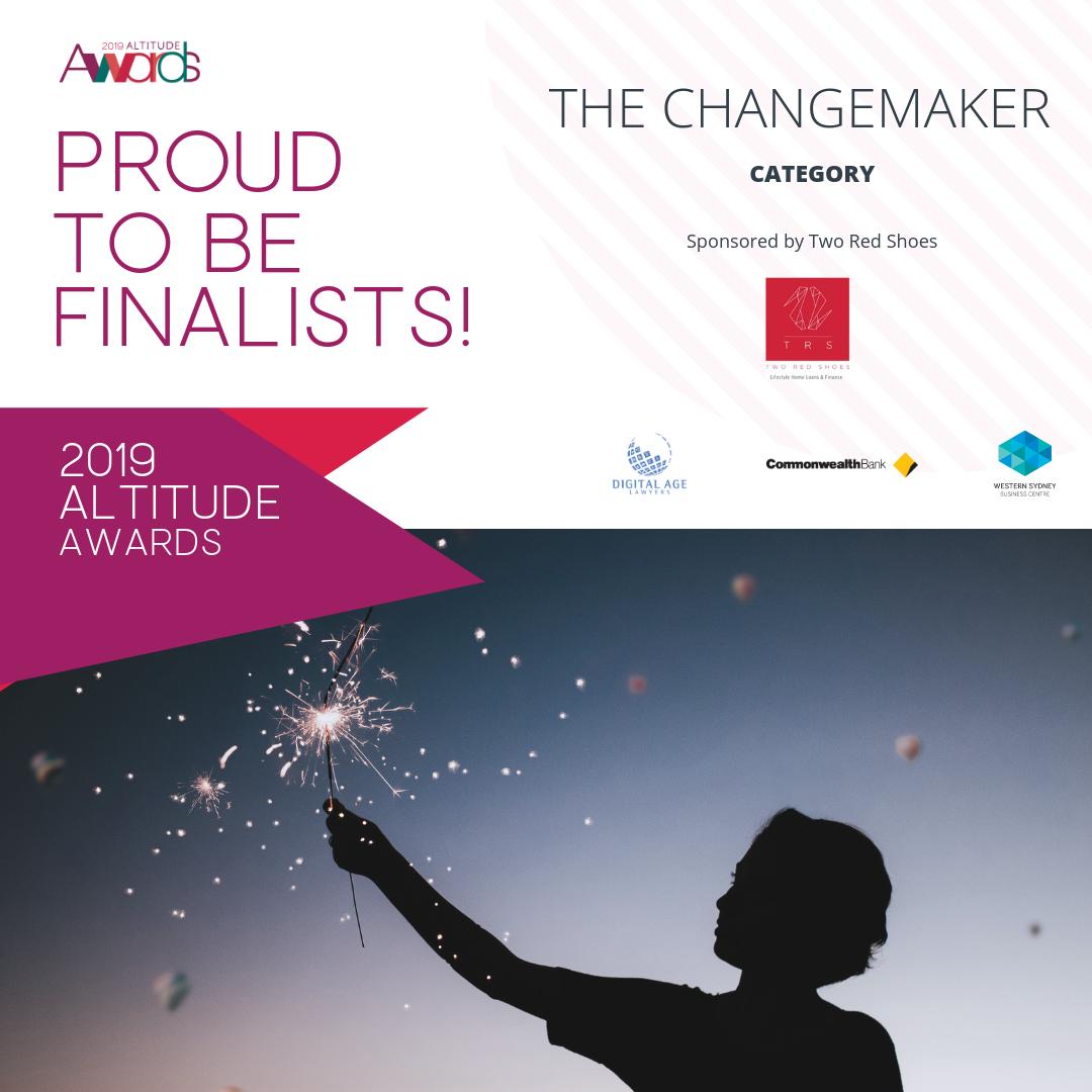 Women Altitude Awards - The Changemaker Category - 2019 Finalist