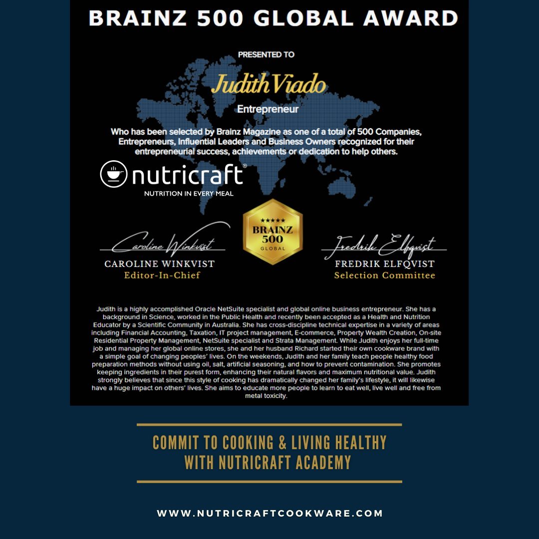 Brainz 500 Global Award