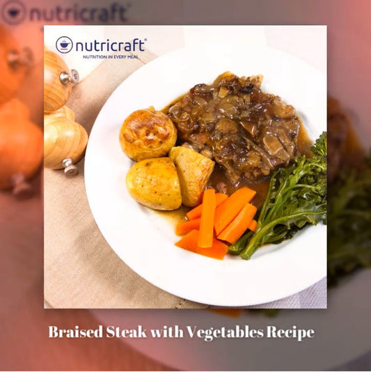 Braised Steak with Vegetables