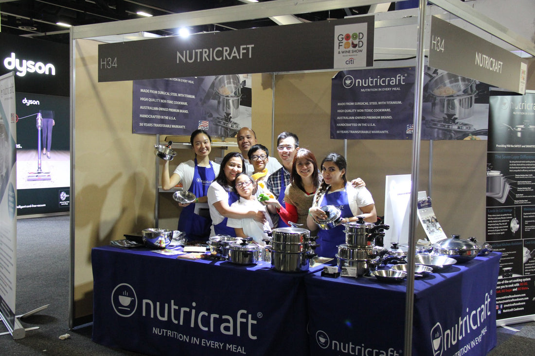 #FlashbackFriday: The Nutricraft Team at the Good Food and Wine Show last June 2019