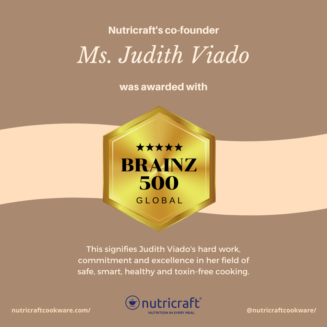 Judith Viado was awarded with Brainz 500 Global