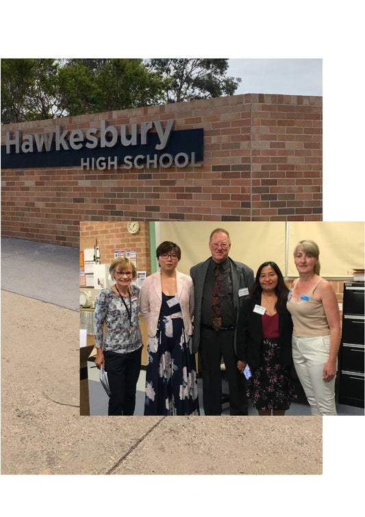 Nutricraft Co-Founder Guest Judge @ Hawkesbury High School Australian Business Week