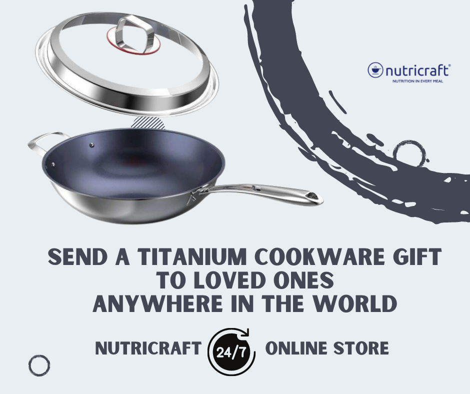 Send a Titanium Cookware Gift to Loved Ones Anywhere in the World