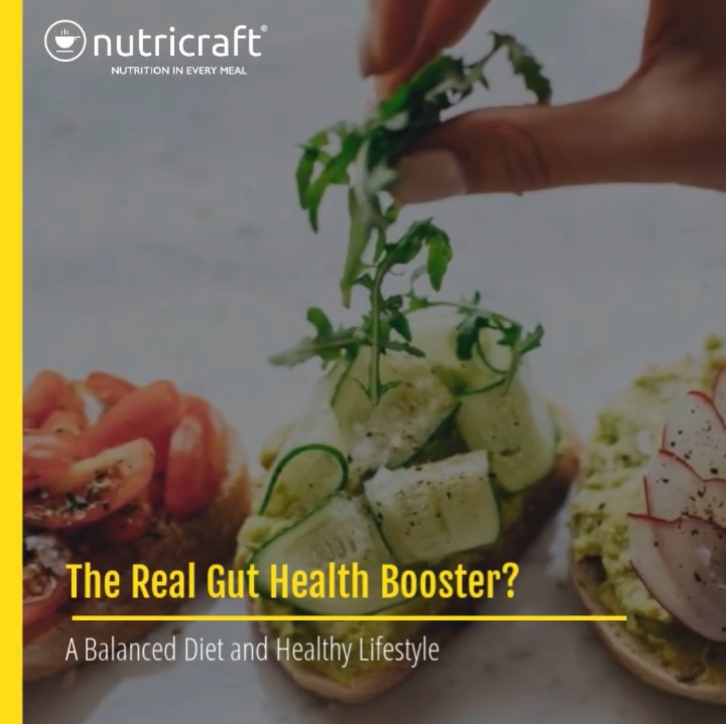 The Real Gut Health Booster? A Balanced Diet and Healthy Lifestyle